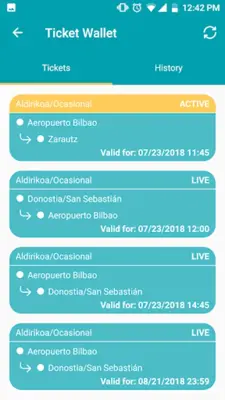 LurTicket android App screenshot 2